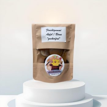 Das Duo des Jahres: Apfel-Birne Fruchtgummi (Zuckerfrei) 100g